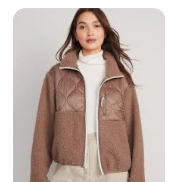 Quilted Hybrid Sherpa Jacket - XXL - Never Worn - Picture 5 of 5